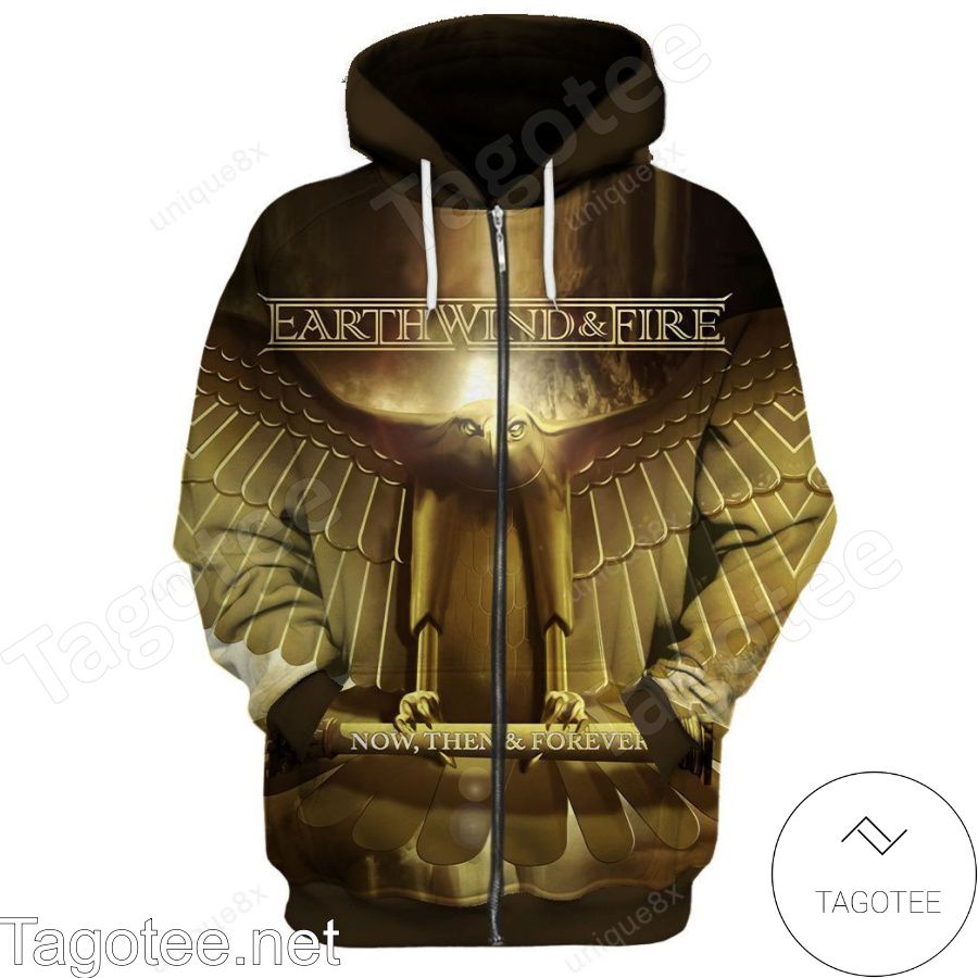 Earth, Wind And Fire Now, Then And Forever Album Cover Hoodie