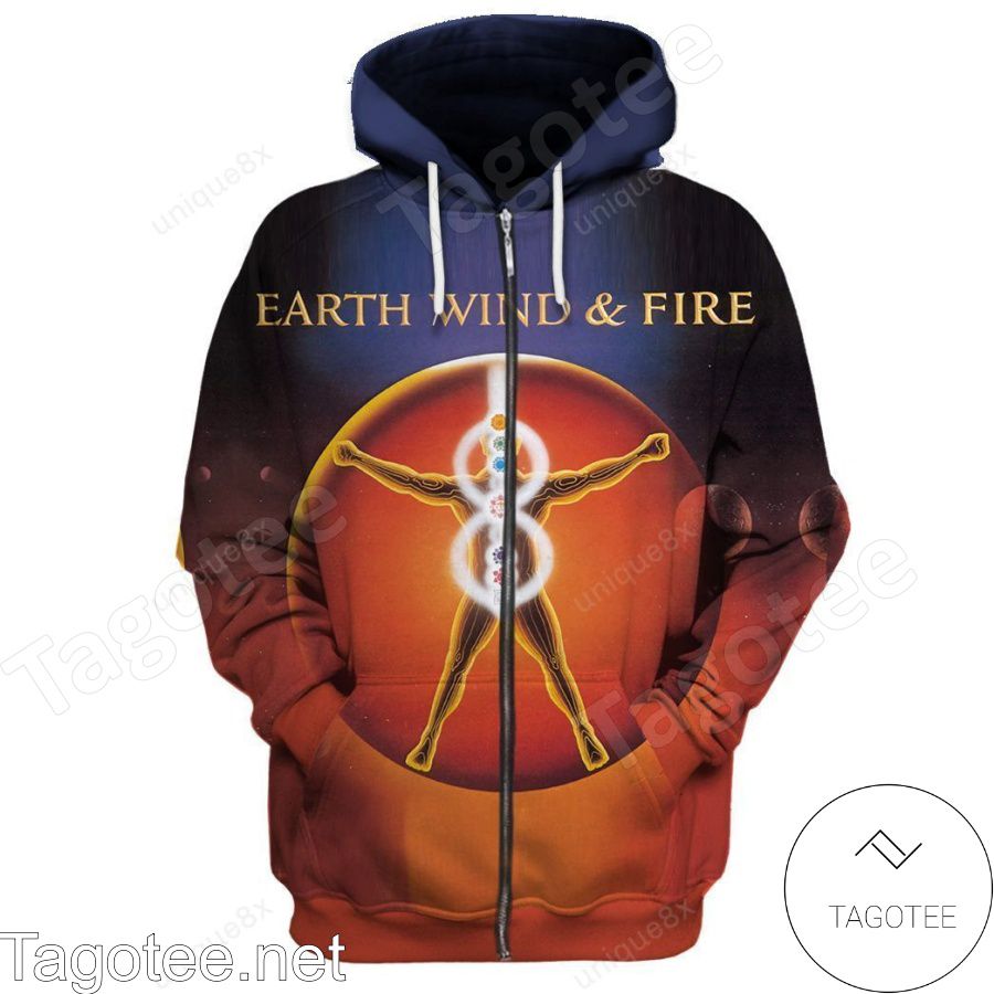 Earth Wind And Fire Powerlight Album Cover Hoodie