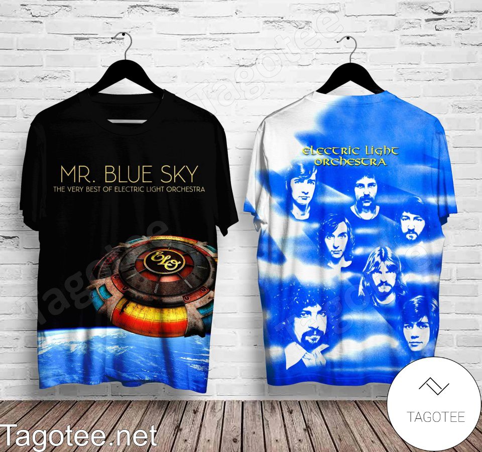 Electric Light Orchestra Mr. Blue Sky Album Cover Shirt
