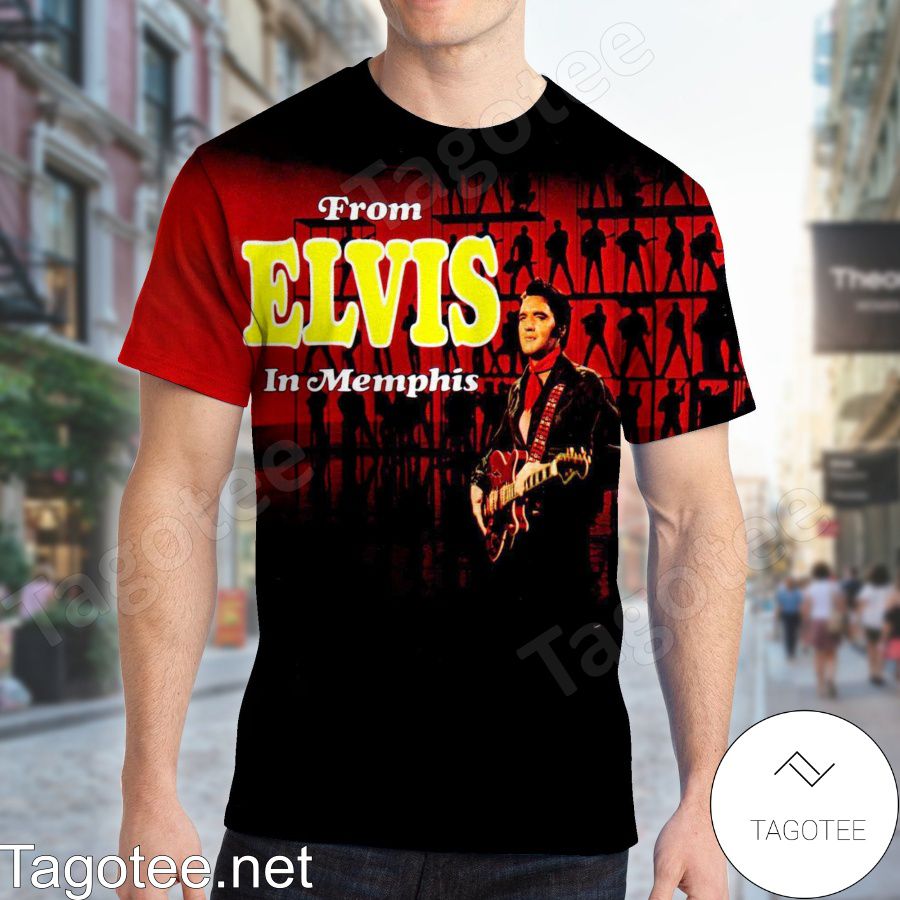 Elvis Presley From Elvis In Memphis Album The Best Of The '68 Comeback Special Shirt