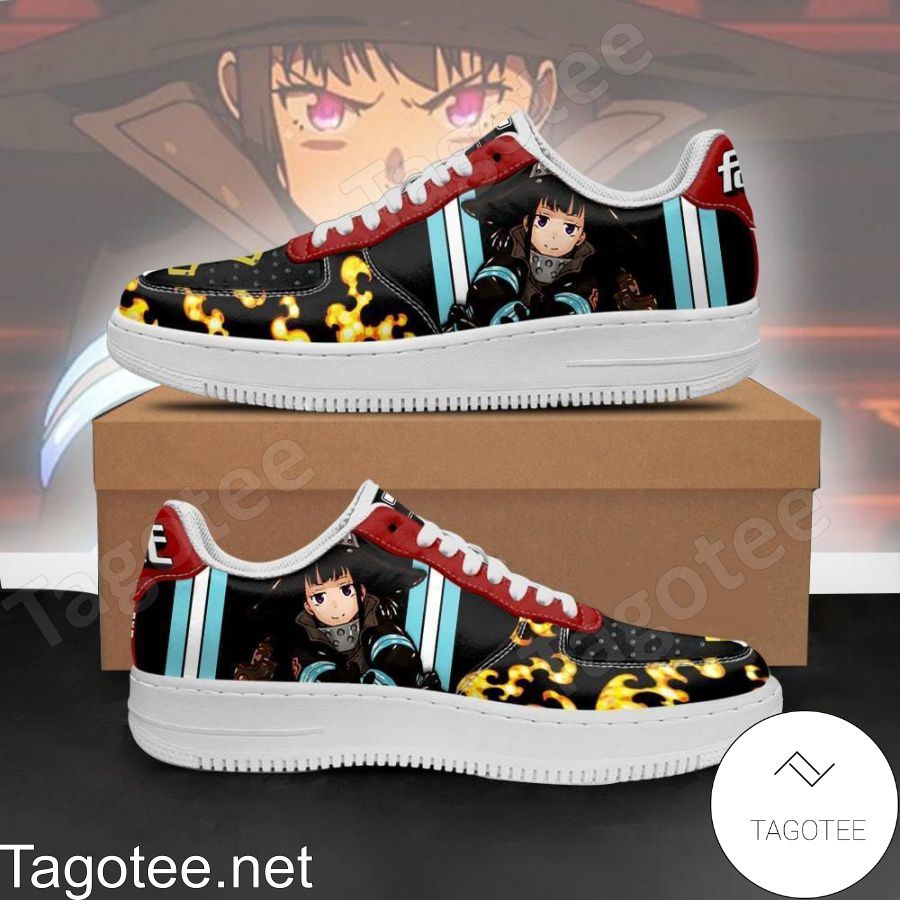 Fire Force Maki Oze Costume Anime Air Force Shoes