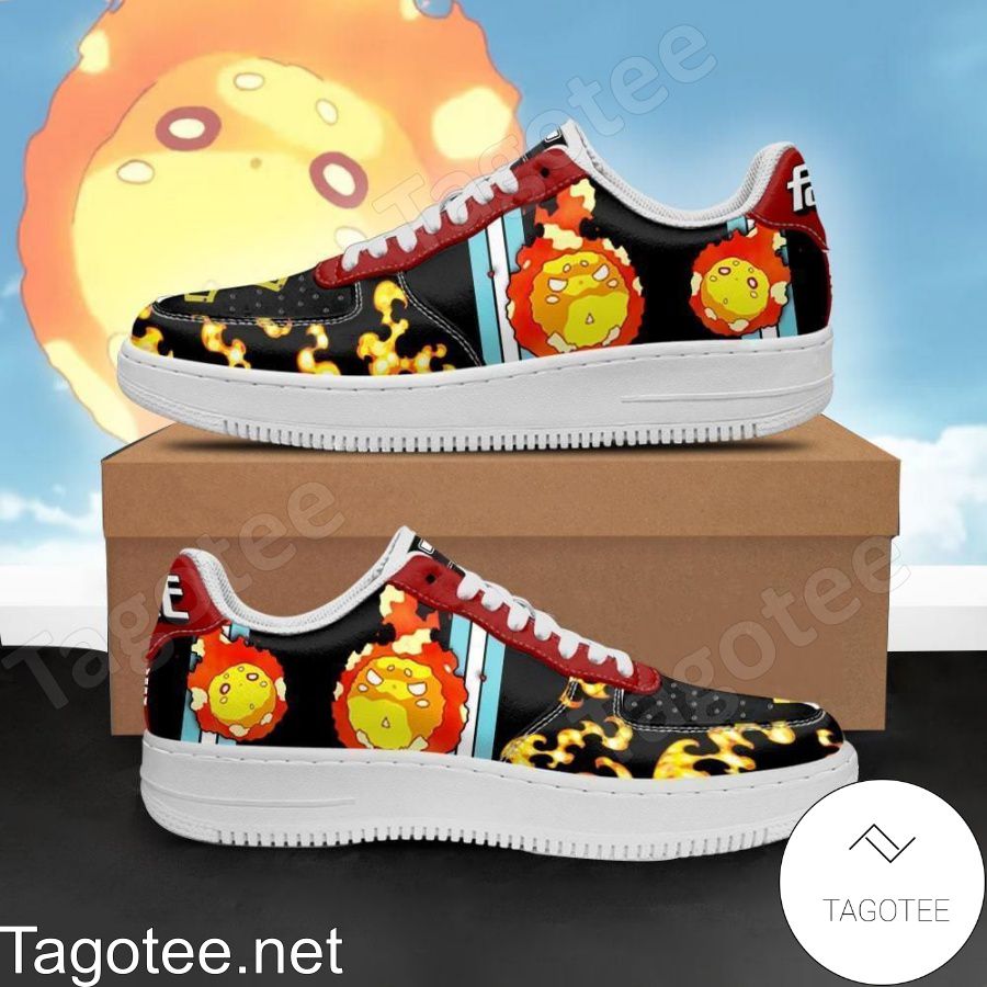 Fire Force Mera Mera Costume Anime Air Force Shoes