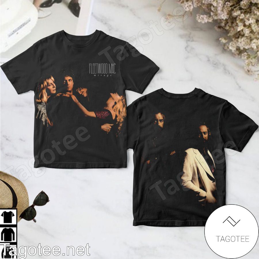 Fleetwood Mac Mirage Album Black Shirt