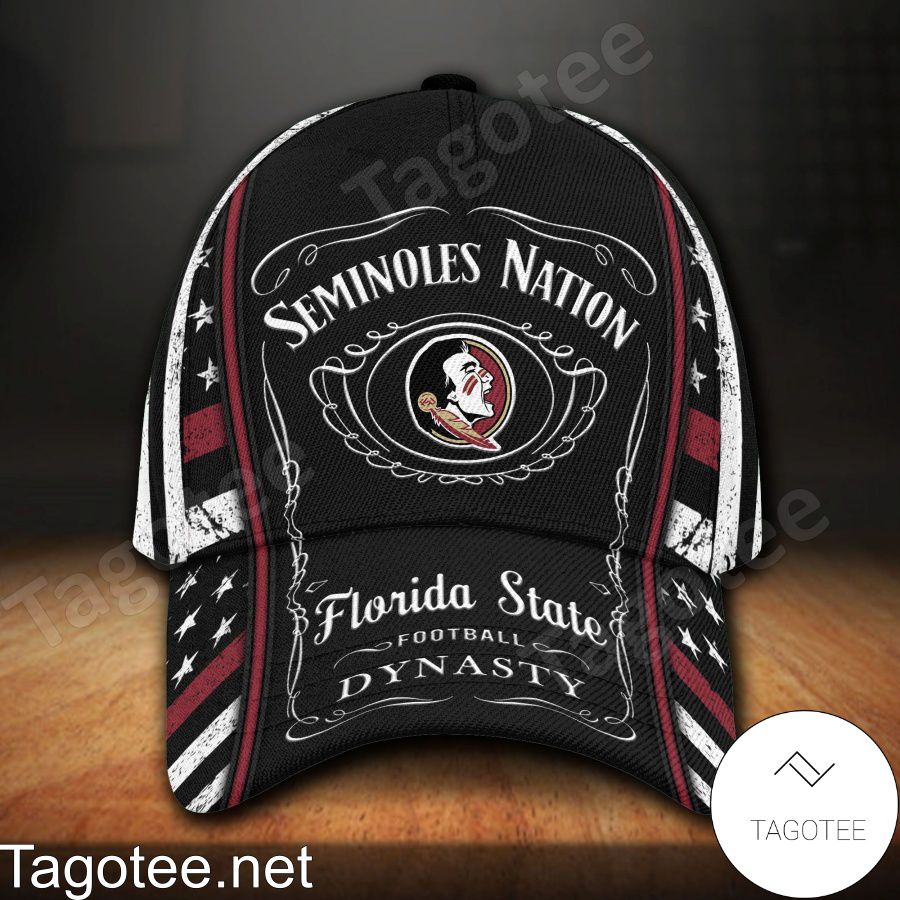 Florida State Seminoles NCAA & Jack Daniel Personalized Cap