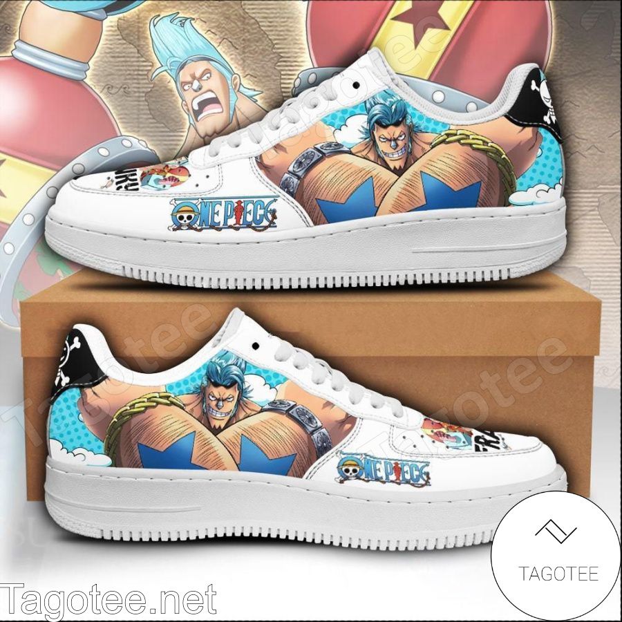 Franky One Piece Anime Air Force Shoes