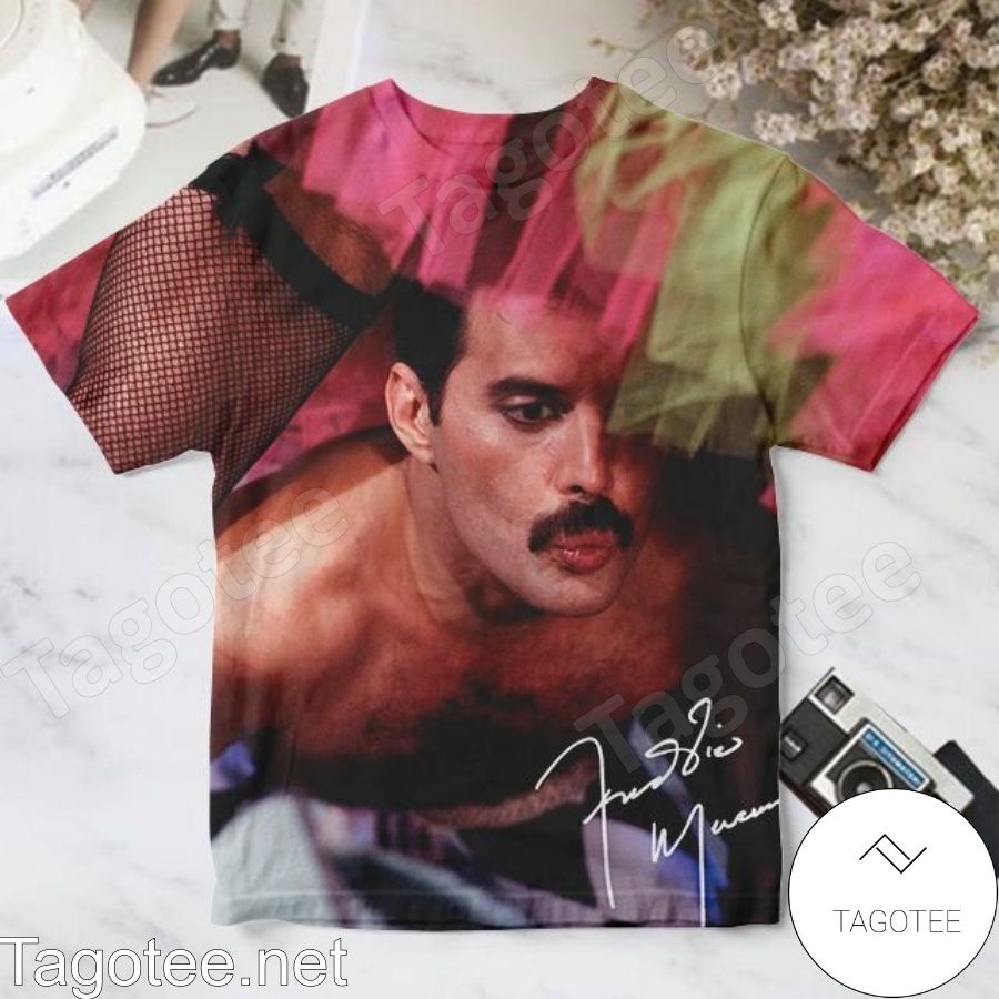 Freddie Mercury Never Boring Album Cover Shirt