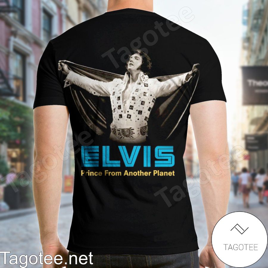 From Elvis Presley Boulevard, Memphis, Tennessee Album Cover Shirt a