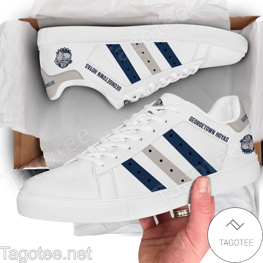 Georgetown Hoyas Print Stan Smith Shoes Style a
