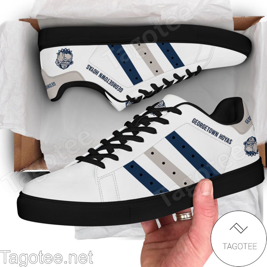 Georgetown Hoyas Print Stan Smith Shoes Style