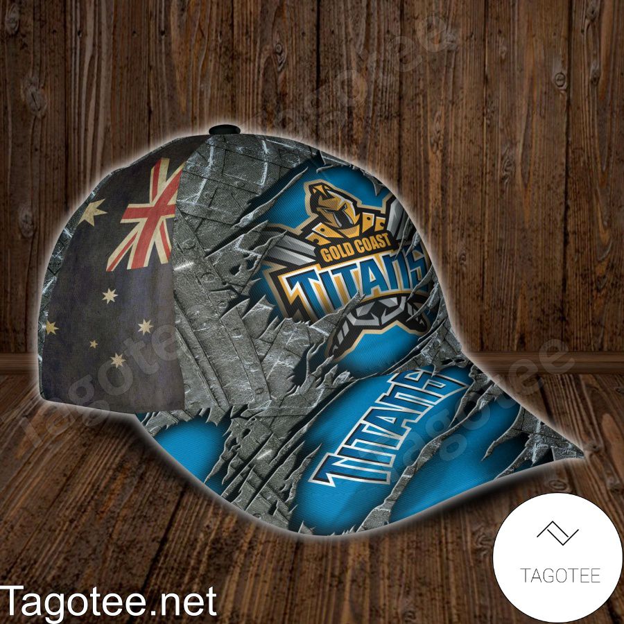 Gold Coast Titans NRL Custom Name Personalized Cap a