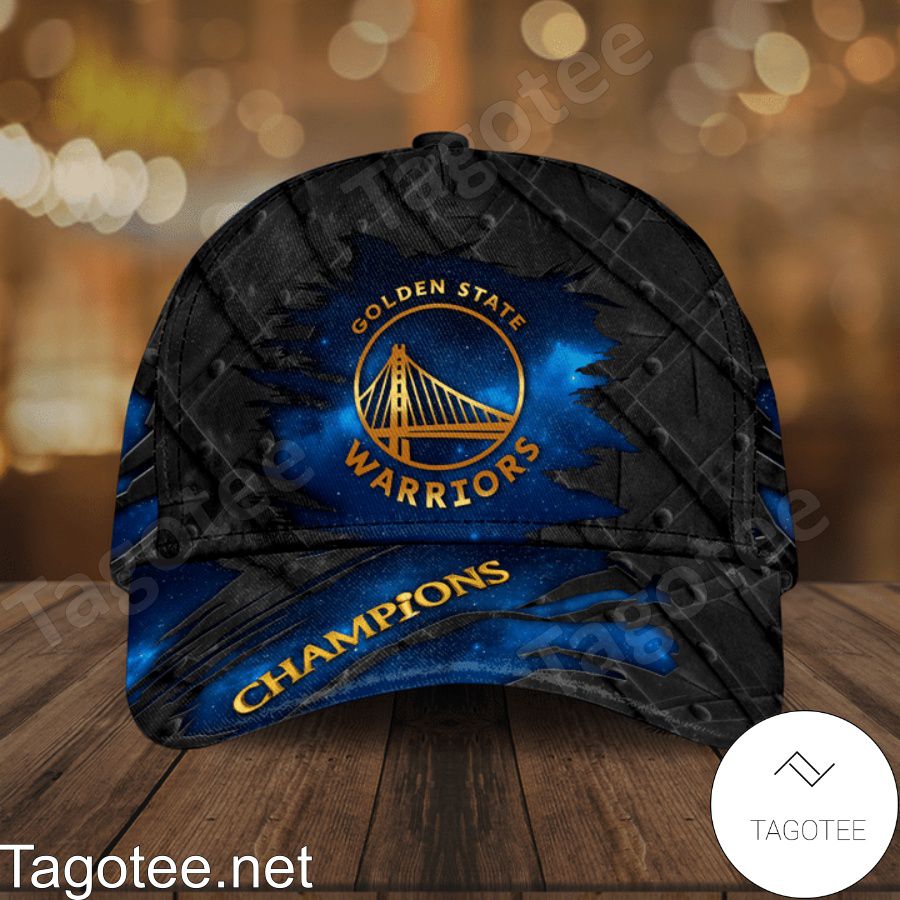 Golden State Warriors Champions Blue Galaxy Cap
