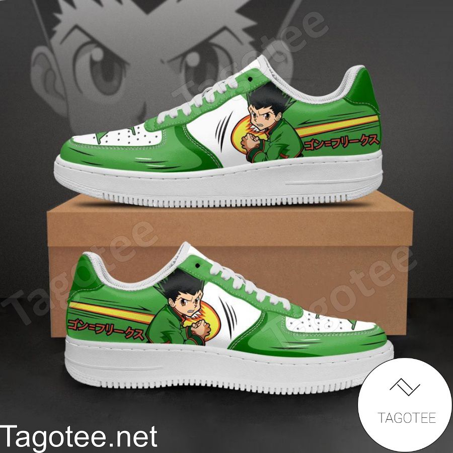 Gon Freecss Hunter X Hunter Anime Air Force Shoes