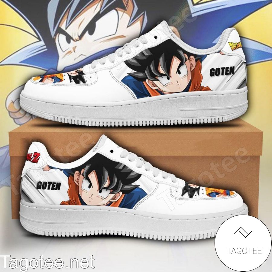 Goten Dragon Ball Z Anime Air Force Shoes