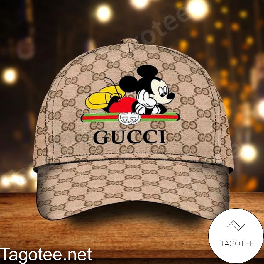 Gucci Mickey Mouse Logo Cap