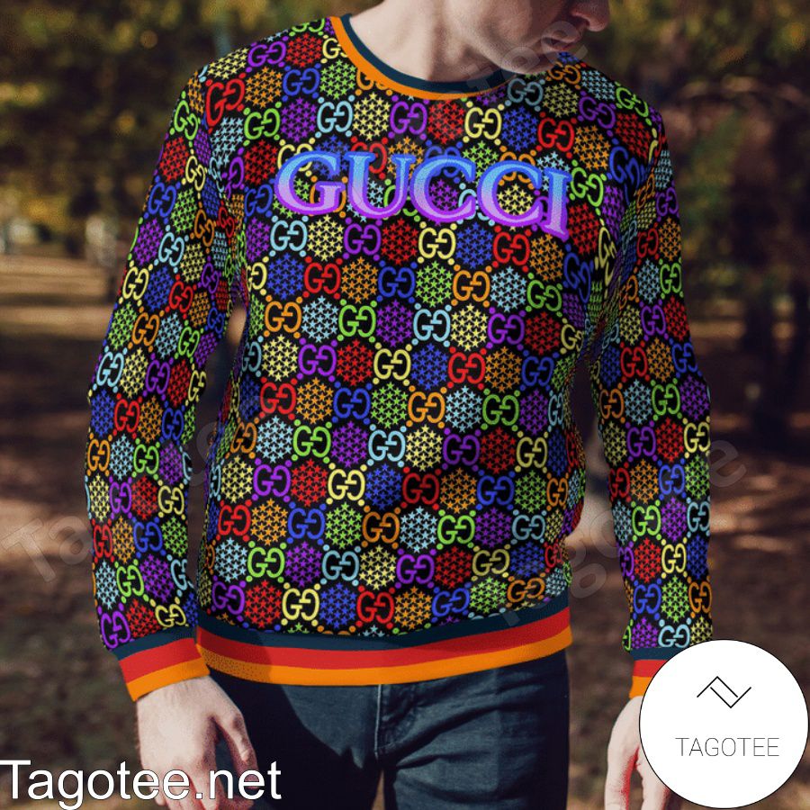 Gucci Psychedelic Multicolor Sweater a