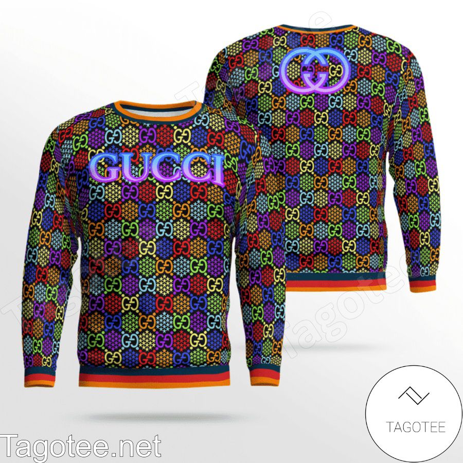 Gucci Psychedelic Multicolor Sweater