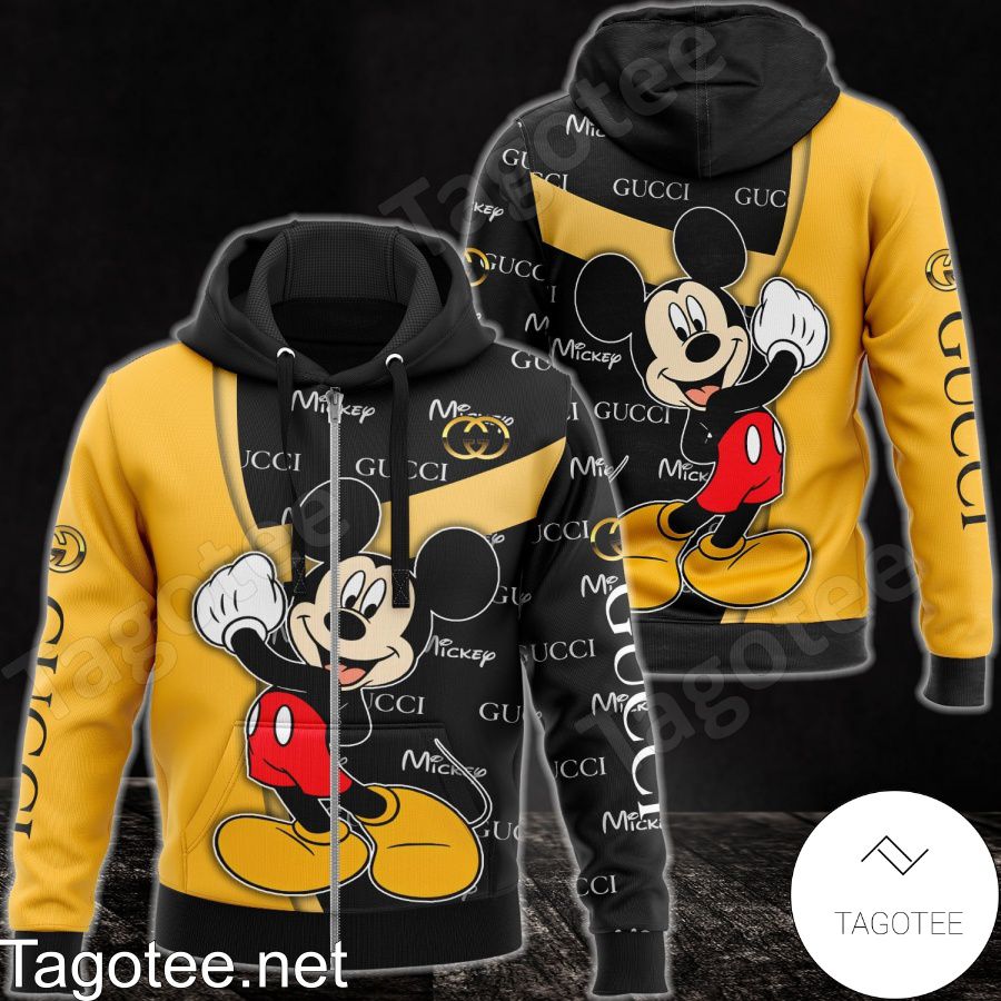 Gucci With Mickey Mouse Hoodie - Tagotee