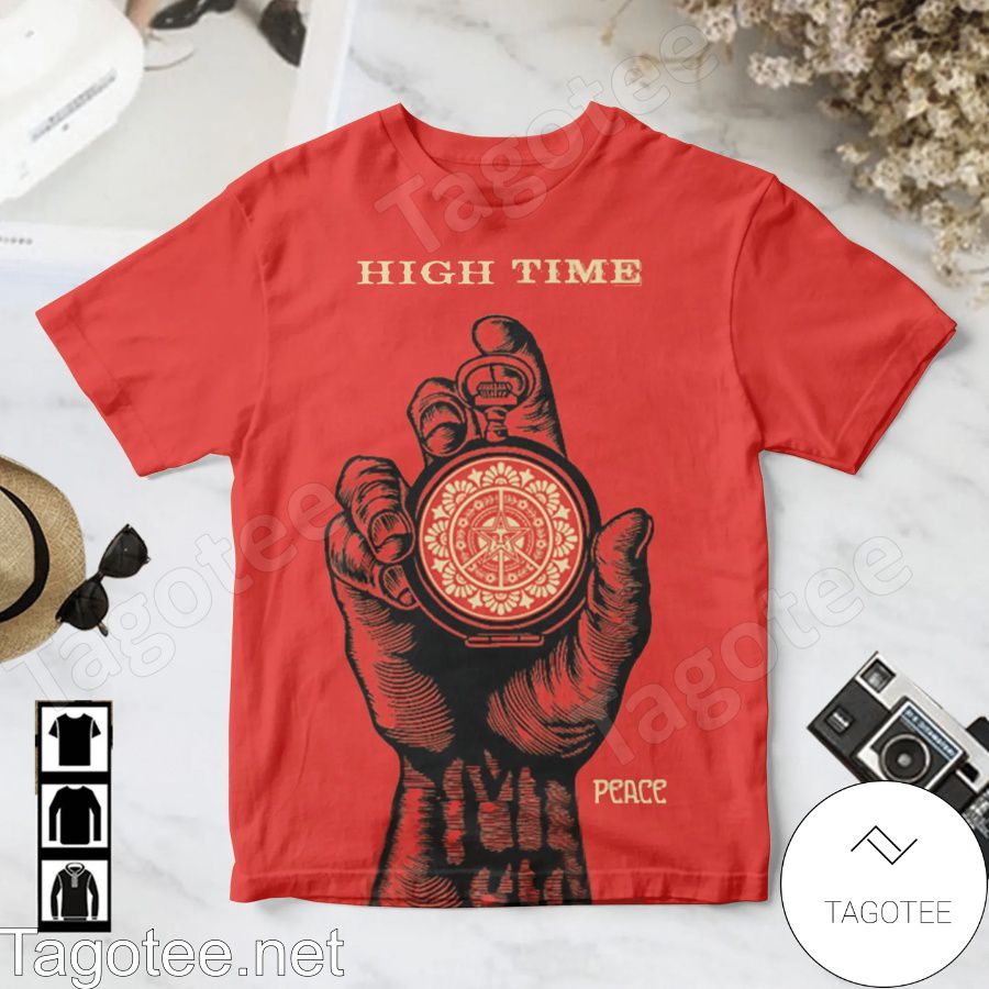 High Time For Peace Art Print Shirt