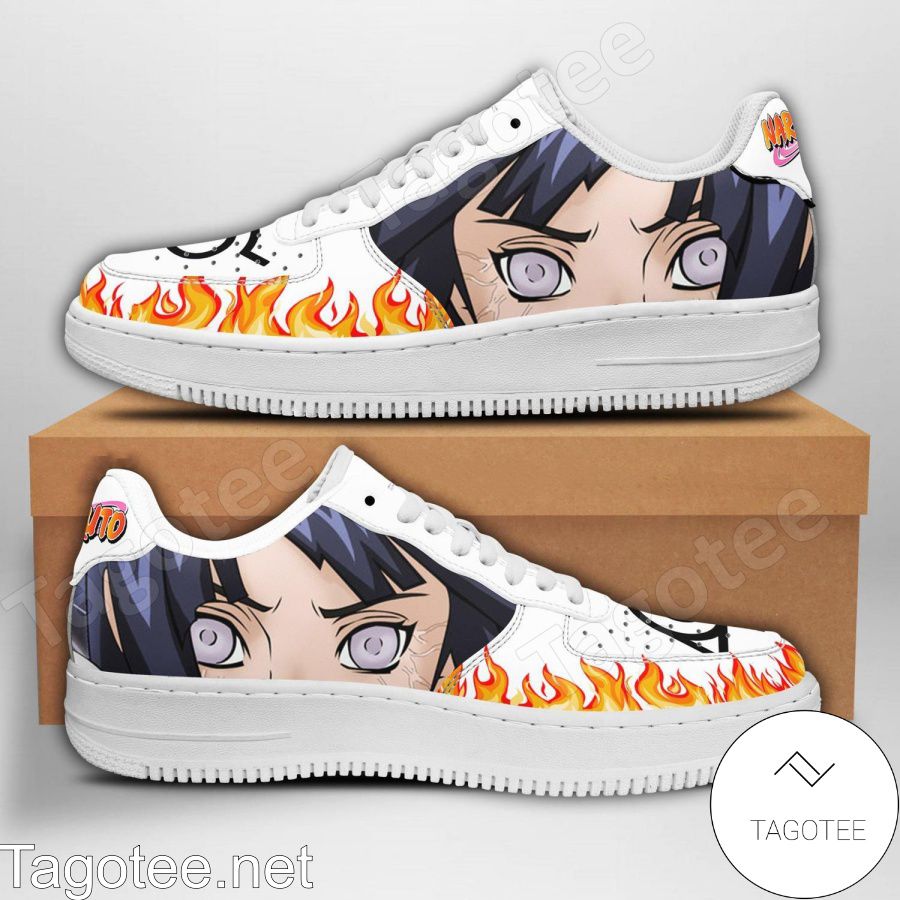 Hinata Hyuga Eyes Naruto Anime Air Force Shoes