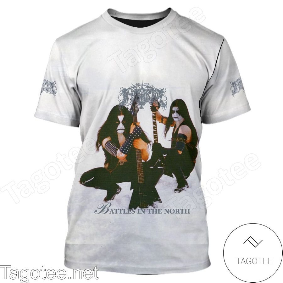 Immortal Battles In The North Album Cover Shirt