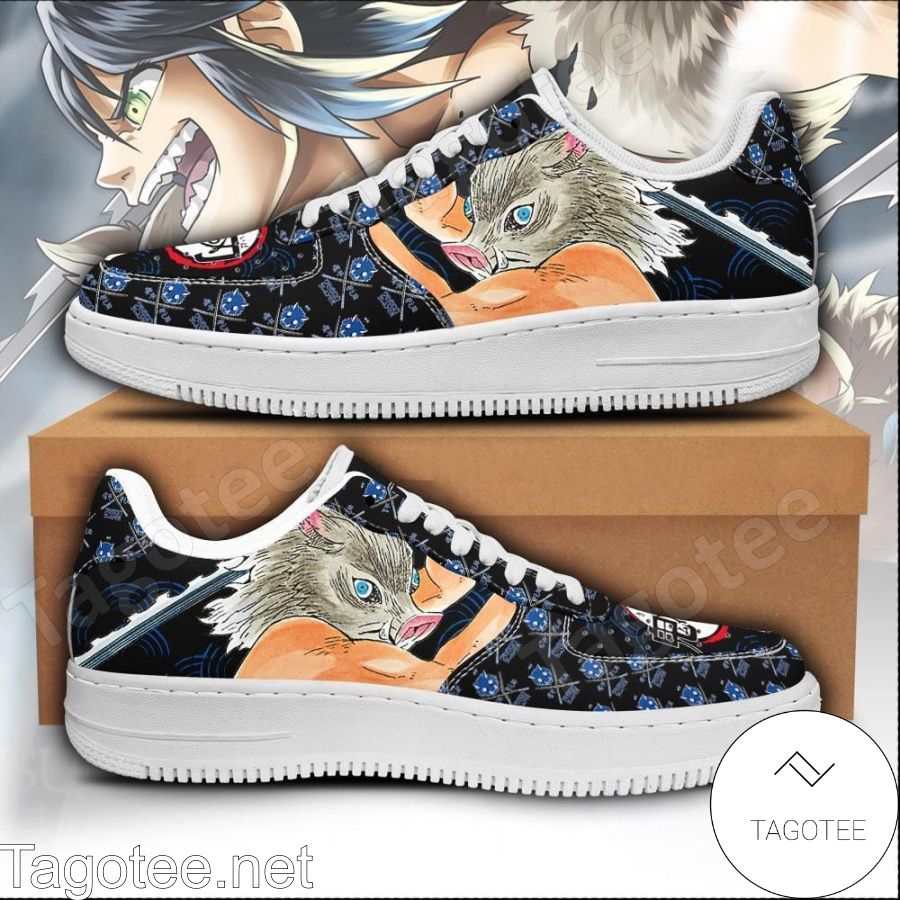 Inosuke Demon Slayer Anime Air Force Shoes