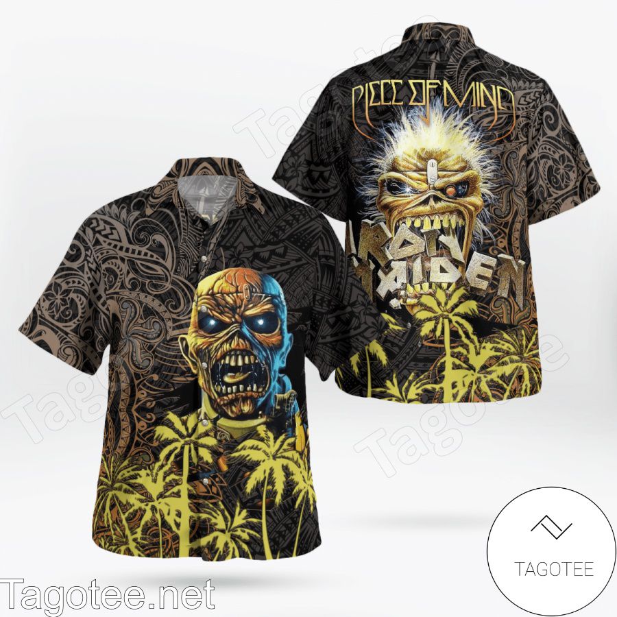 Iron Maiden Piece Of Mind (1983) Hawaiian Shirt