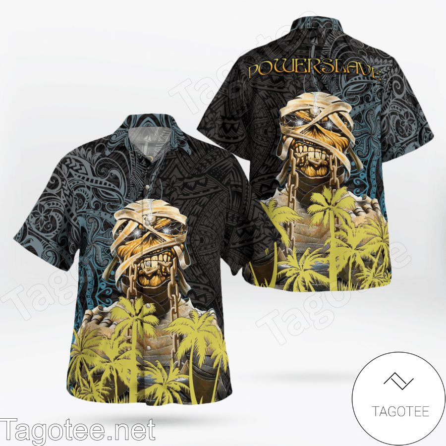 Iron Maiden Powerslave (1984) Hawaiian Shirt