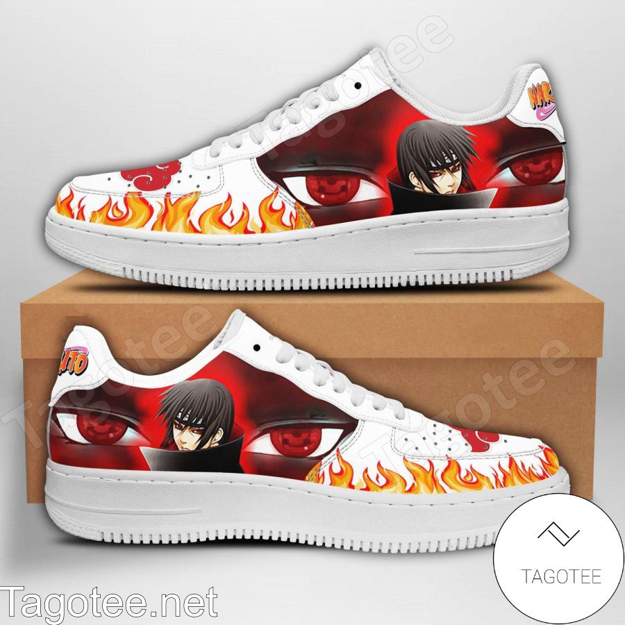 Itachi Eyes Naruto Anime Air Force Shoes