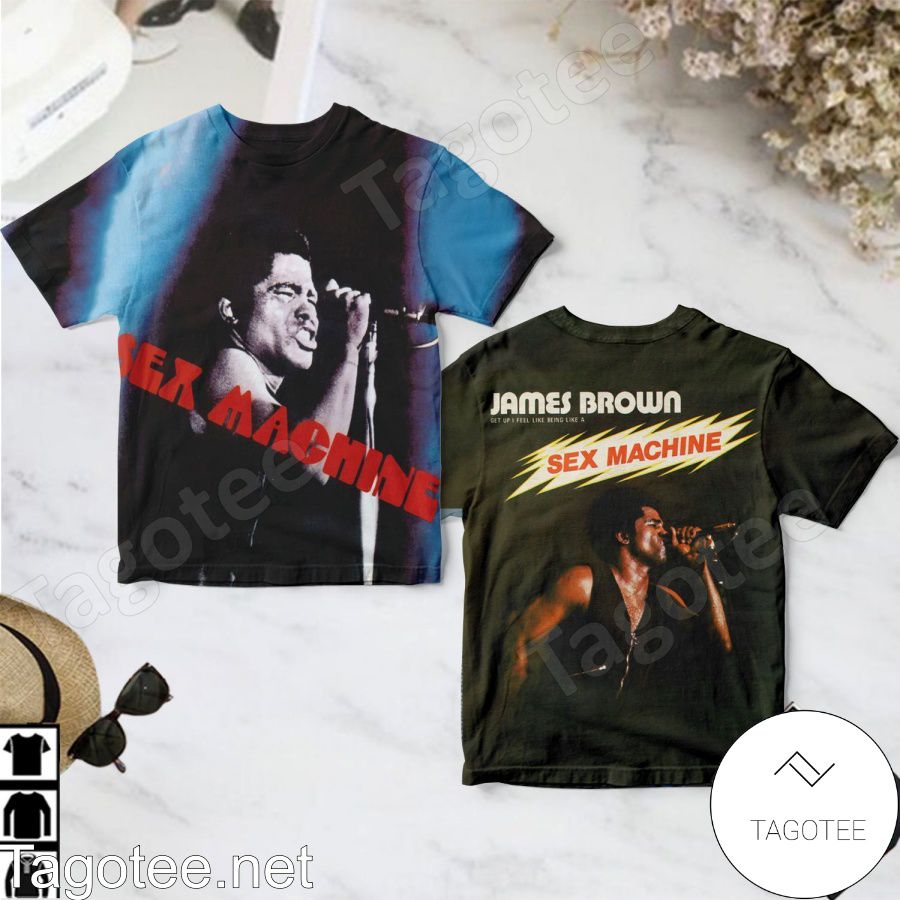 James Brown Sex Machine Album Shirt
