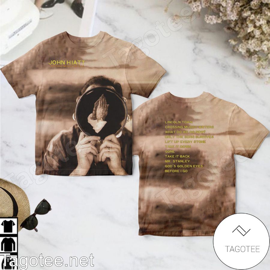 John Hiatt Crossing Muddy Waters Album Shirt