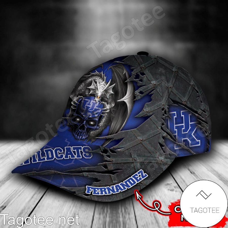 Kentucky Wildcats Dragon NCAA Personalized Cap b