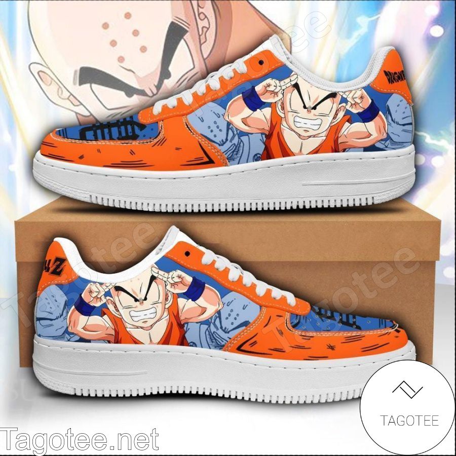 Krillin Dragon Ball Anime Air Force Shoes