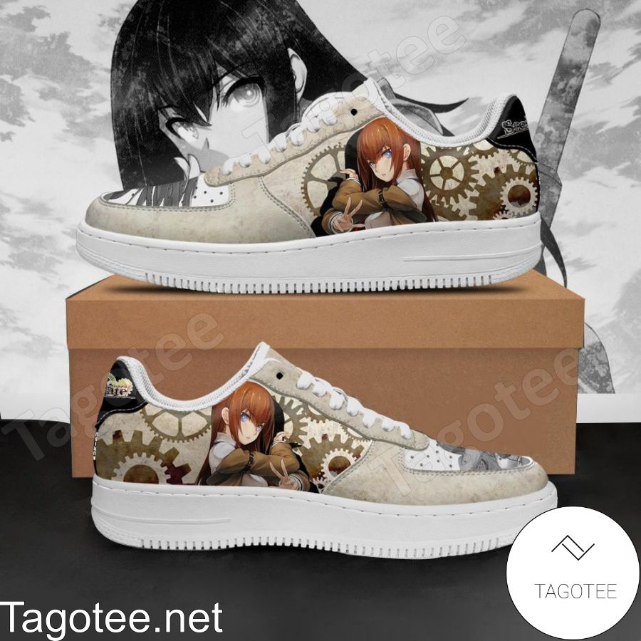 Kurisu Makise Steins Gate Anime Air Force Shoes