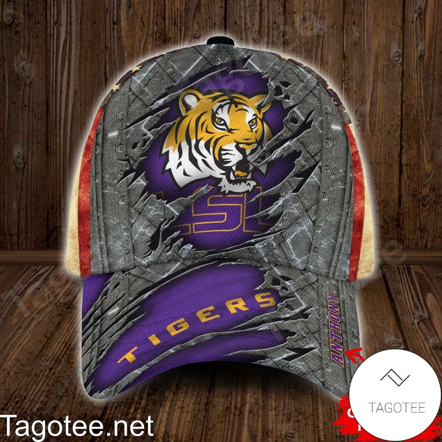 LSU Tigers NCAA Personalized Cap