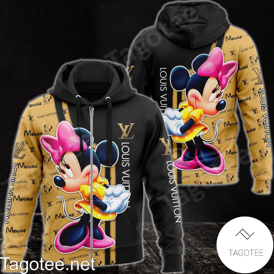 Louis Vuitton With Minnie Mouse Hoodie