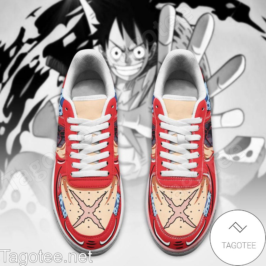 Luffy Haiki Wano Arc One Piece Anime Air Force Shoes a