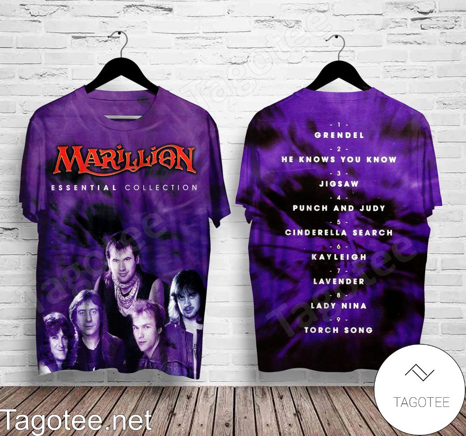 Marillion Essential Collection Album Cover Shirt