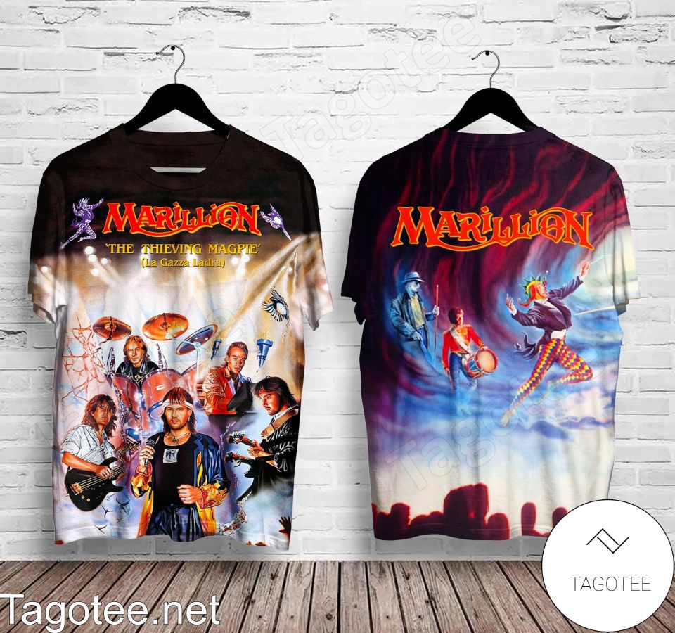Marillion The Thieving Magpie Album Cover Shirt