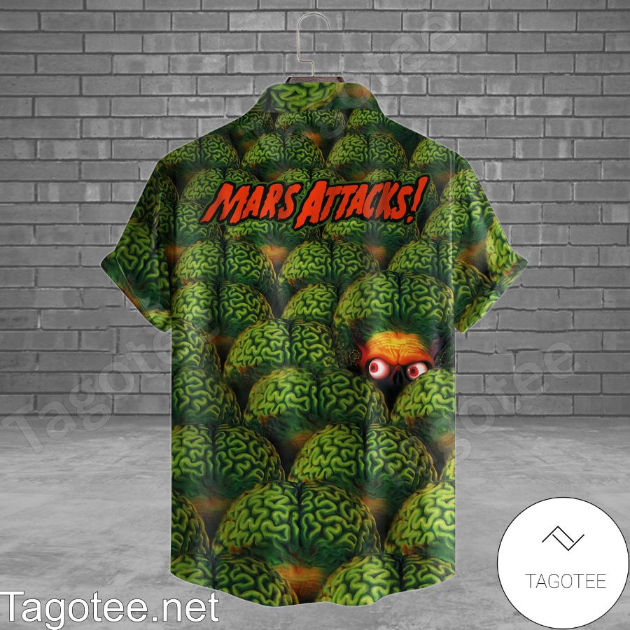 Mars Attacks Movie Hawaiian Shirt a