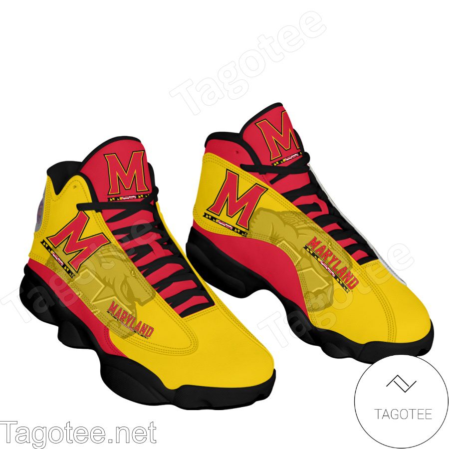 Maryland Terrapins Air Jordan 13 Shoes