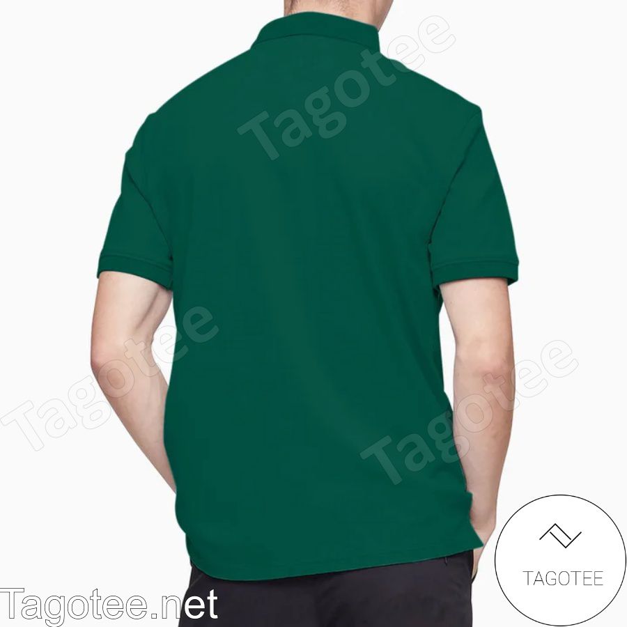 Masters Tournament And Lacoste Green Polo Shirt a