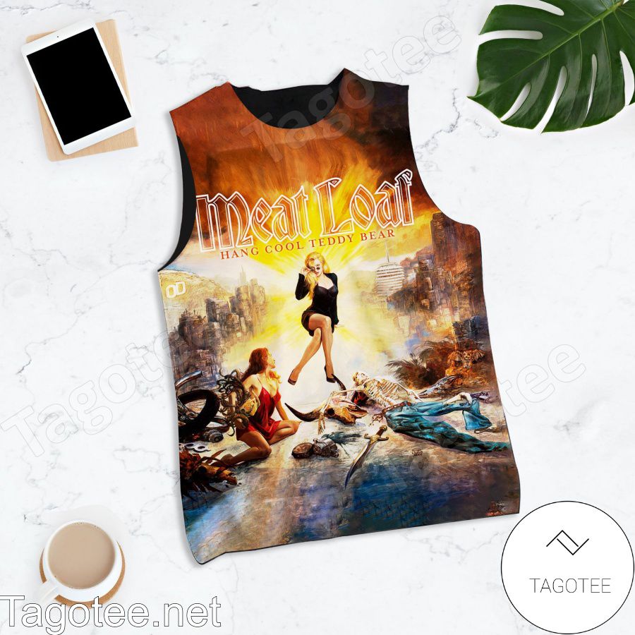 Meat Loaf Hang Cool Teddy Bear Album Cover Tank Top