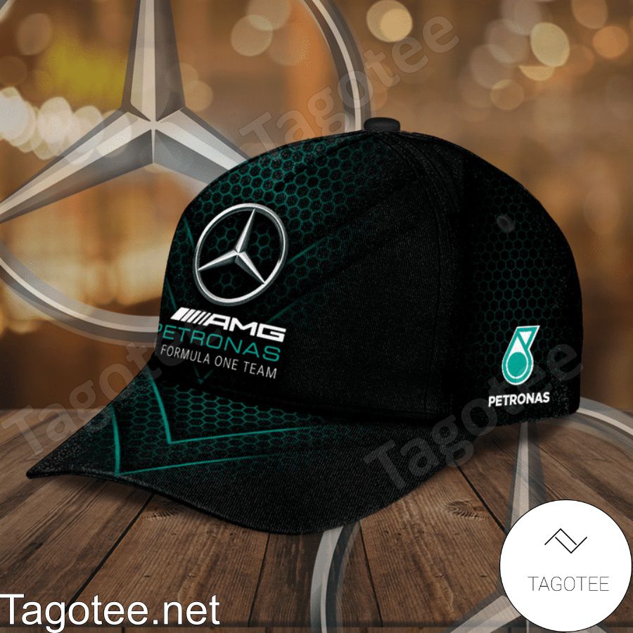 Mercedes Amg Petronas Formula One Team Hive Pattern Cap b