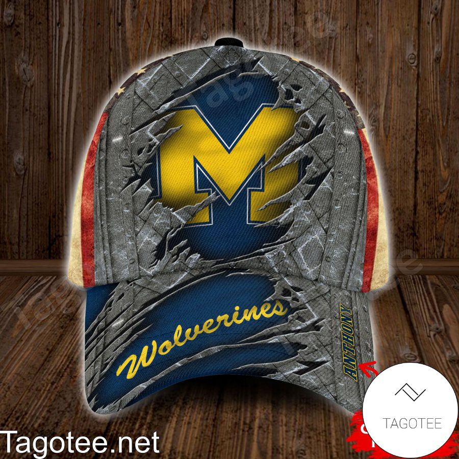 Michigan Wolverines NCAA Personalized Cap
