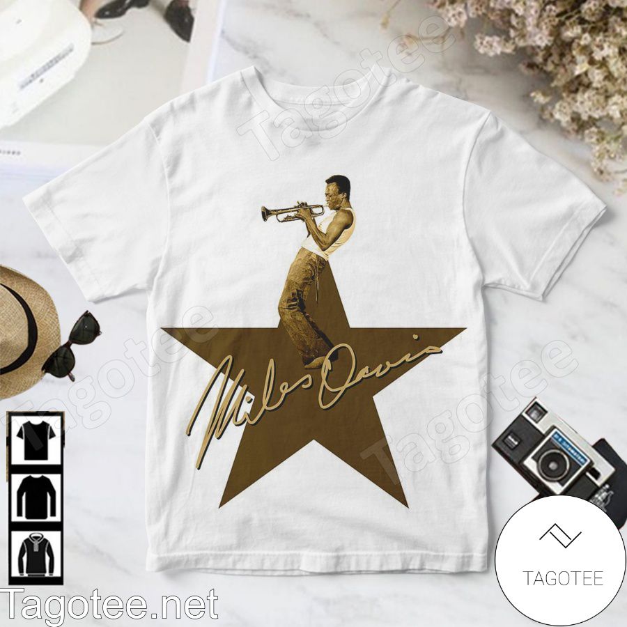 Miles Davis Jazz Star Signature Shirt