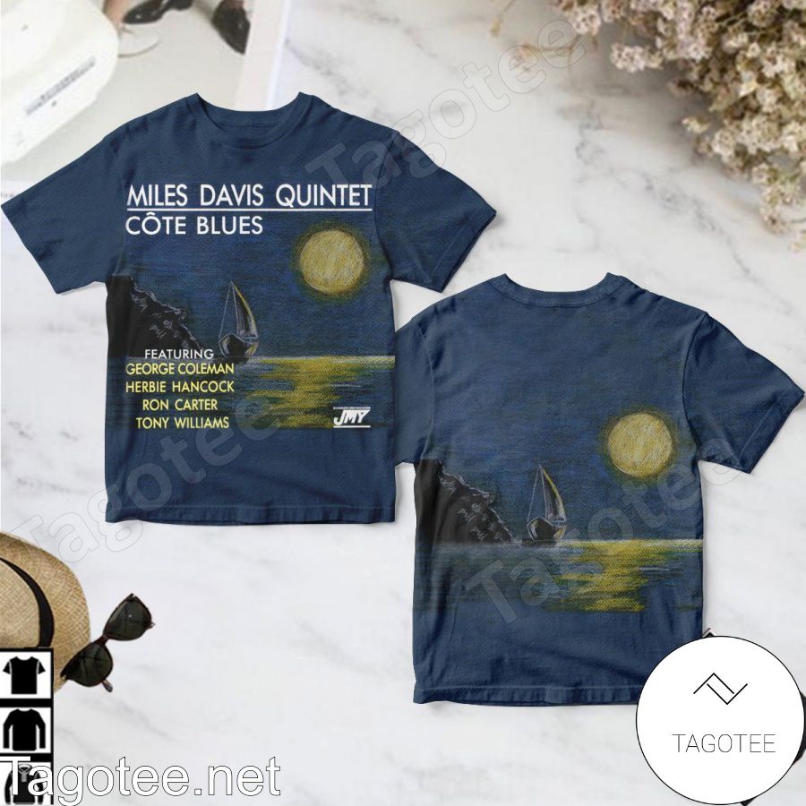Miles Davis Quintet Cote Blues Album Cover Shirt