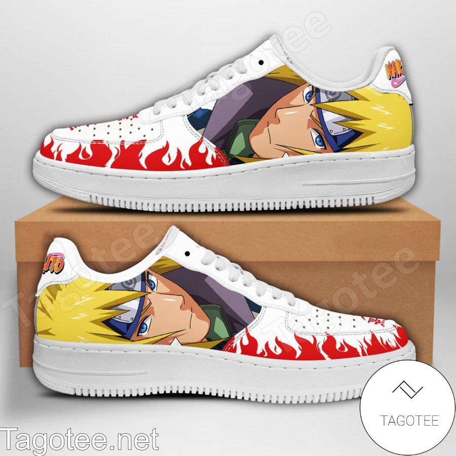 Minato Naruto Anime Air Force Shoes