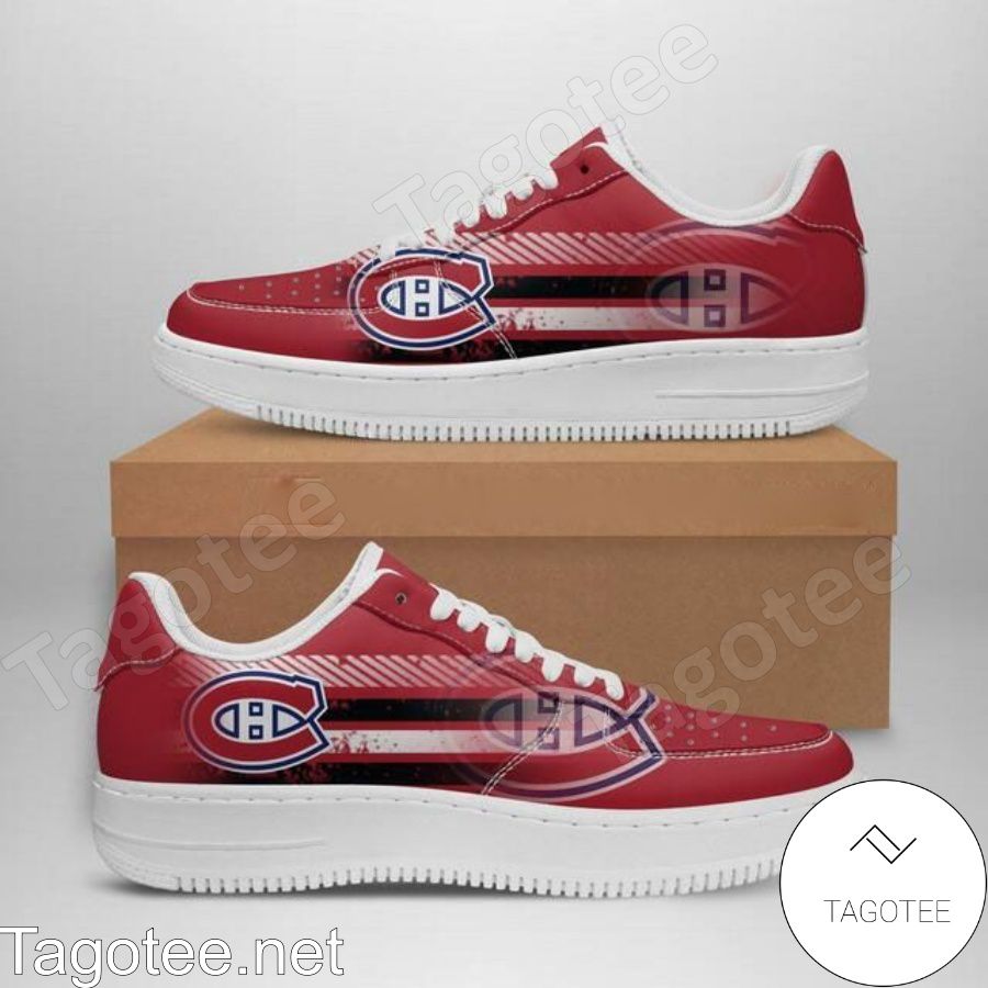 Montreal Canadiens NHL Air Force Shoes