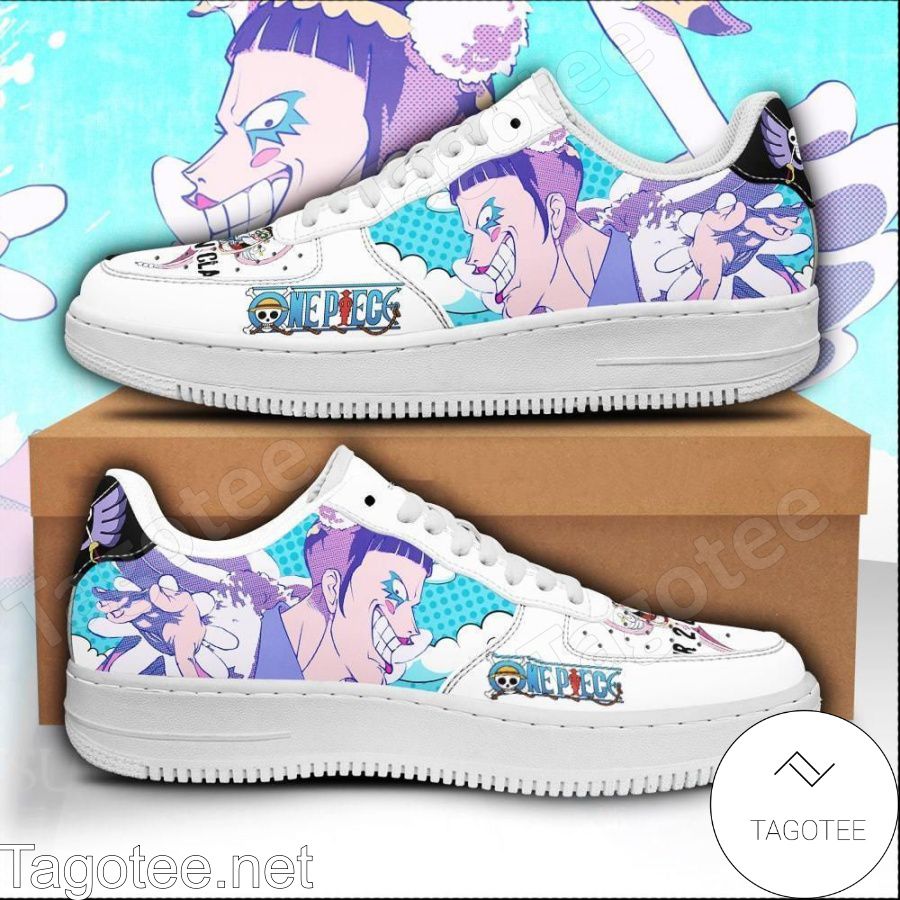 Mr 2 Bon Clay One Piece Anime Air Force Shoes