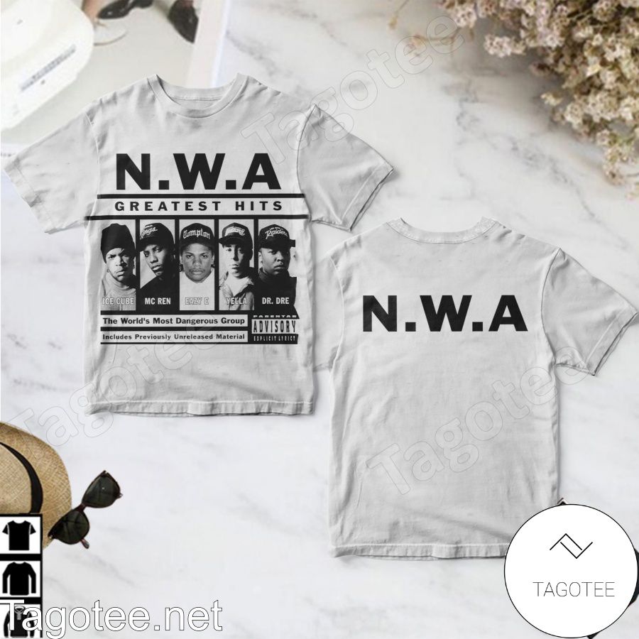 N.w.a. Greatest Hits Album Cover Shirt